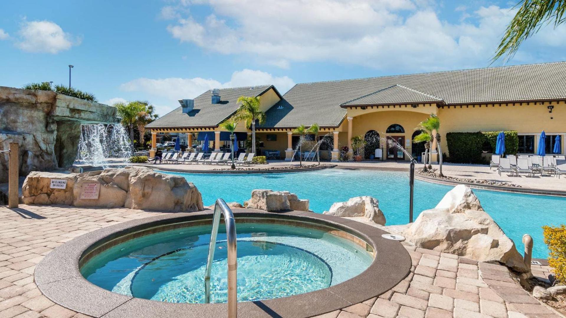 Near Disney - 5Br Home- Games Pool Hot Tub & Bbq Kissimmee Zewnętrze zdjęcie